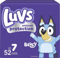 Luvs Platinum Protection - Pañales para bebé, talla 7 (41+ libras), 52 unidades