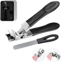 ClipMaster Pro Cortauñas para Uñas Gruesas – Cabezal Angulado Grande con Apertura Amplia para Adultos Mayores
