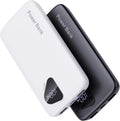 2-Pack Cargador Portátil 10000mAh con Cables Integrados | 4 Salidas, 2 Entradas – Compatible con iPhone y Samsung