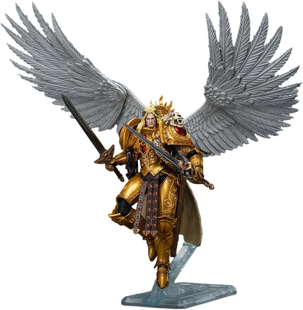 JOYTOY Action Figures Warhammer 40K 7.4inch Blood Angels Sanguinius Primarch of The IXth Legion 1/18 Movable Model Collectible Figurine Ages 15+ (Sanguinius)