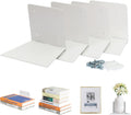 Repisas Flotantes Invisibles STORAGE MANIAC – Paquete de 4 Grandes | Blanco