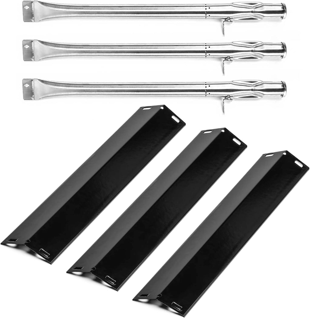 USADO. Partes de Parrilla Utheer para Pit Boss Pro Series 1100 Combo de Pellets y Gas | Tubo Quemador de Acero Inoxidable | Placa Difusora de Calor | Repuestos Resistentes
