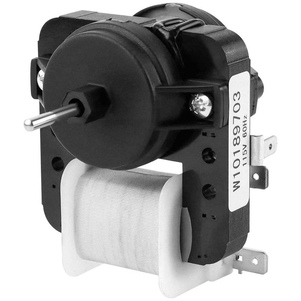 Motor Ventilador Evaporador Refrigerador AMI PARTS W10189703 Compatible con Refrigeradores Whirl-Pool Ken-More - Reemplaza WPW10189703, AP6016598, 2214986, 2219647, 10449505, 10449506, 2188848, 2197381
