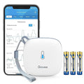 Govee Termómetro higrómetro inteligente, sensor de temperatura y humedad WiFi con alerta de notificación de aplicaciones, 2 años de exportación y almacenamiento de datos gratis, monitor remoto