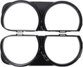 Cubiertas Bisel Faro MOTOKU Negro Dodge Challenger 2015-2023
