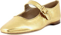 Sam Edelman Women's Michaela Mesh Ballet Flats - Size 7 US - Squared Toe, Buckle Strap - 0.5" Heel - Classic Silhouette - For Work & Casual Wear