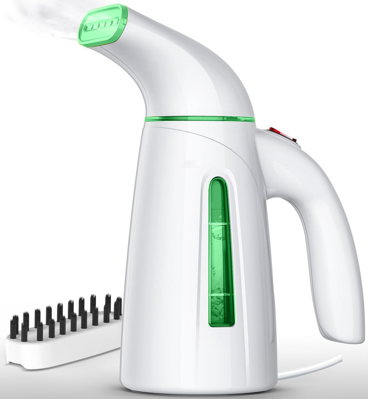 OGHom Vaporizador de Ropa Portatil de Mano | Vaporera de Prendas 240ml 700W, Viaje, Calentamiento Rapido en 30 Segundos (Verde Suave) ARTICULO VIENE COMO SE MUESTRA EN LA SEGUNDA IMAGEN