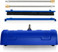 Limpiador de superficies con hidrolavadora GALAXYER, accesorios para lavado de pisos metálicos para entradas de vehículos, aceras y patios con 2 accesorios de pértiga de extensión, acoplamiento rápido de 1/4 de pulgada.