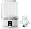Mini Lavadora Portátil Recargable 1.5L Blanca – Limpieza Profunda de Ropa Interior y Prendas Pequeñas para Viajes, Apartamentos y Hoteles