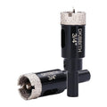 Pack de 2 Brocas de Diamante 3/4 pulgadas con Guía | Sierra Perforadora de 20mm para Porcelanato, Cerámica, Granito, Piedra y Vidrio
