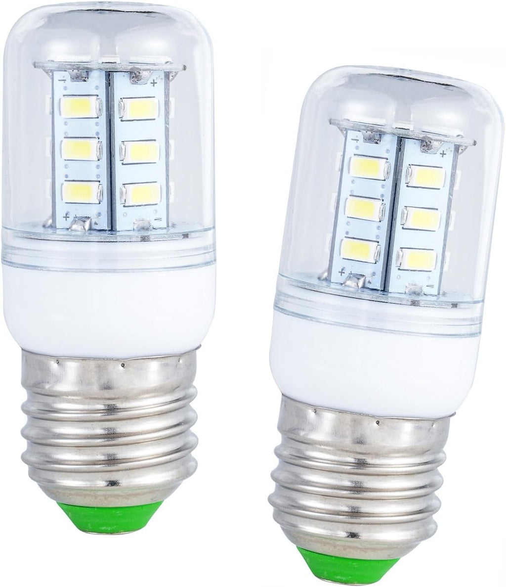 Bombilla LED de Repuesto kei D34I para Refrigerador Frigidaire – Luz Blanca, Pack de 2, Compatible con Múltiples Modelos