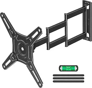 Soporte de Pared Brazo Largo ELIVED para TV 14-42" – Extensión 21.7" Giratorio y Inclinable | VESA 200x200