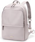 GOLF SUPAGS Mochila para Laptop de Mujer | Bolso Delgado para Computadora, Trabajo, Viaje y Universidad | Compatible con Laptop de 15.6 Pulgadas | Gris Rosado