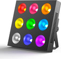 Barra de Luces Wall Wash para Escenario | 120W LED RGBW Rectangular | Par DJ | DMX 4/6/9/36/38CH | Auto, Activado por Sonido y Estrobo | Para Fiestas y Bodas