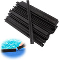 Tiras de remate Niuyhe para revestimientos de piscinas elevadas superpuestas, kit de parches de repuesto para clips de revestimiento de piscinas de plástico redondas de 24 pies