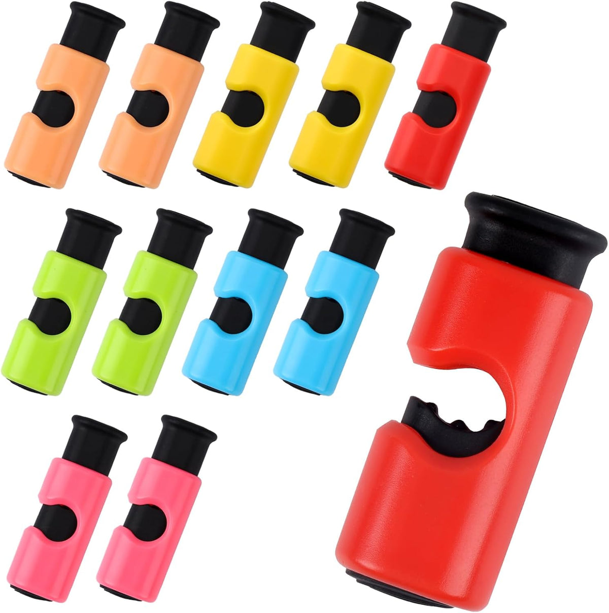 Clips para Bolsas de Pan AmoreAngel – 12 Pack, 6 Colores, Cierre Hermético y Fácil Agarre | Snacks y Alimentos
