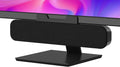 Bocinas USB para PC y Monitor con Clip - Plug & Play, Control de Volumen, Adaptador USB-C Incluido, Negro