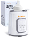 Calentador de Biberones 8 en 1 | Rapido para Leche Materna y Formula | Control de Temperatura Preciso y Apagado Automatico | Multifuncional para Todos los Biberones | Gris