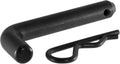 Pasador y clip de enganche de remolque CURT 21579 negro, 5/8 de pulgada de diámetro, compatible con receptores de 2 pulgadas.