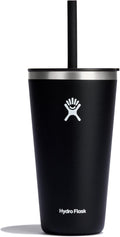 28 OZ All Around Tumbler Straw LID Black