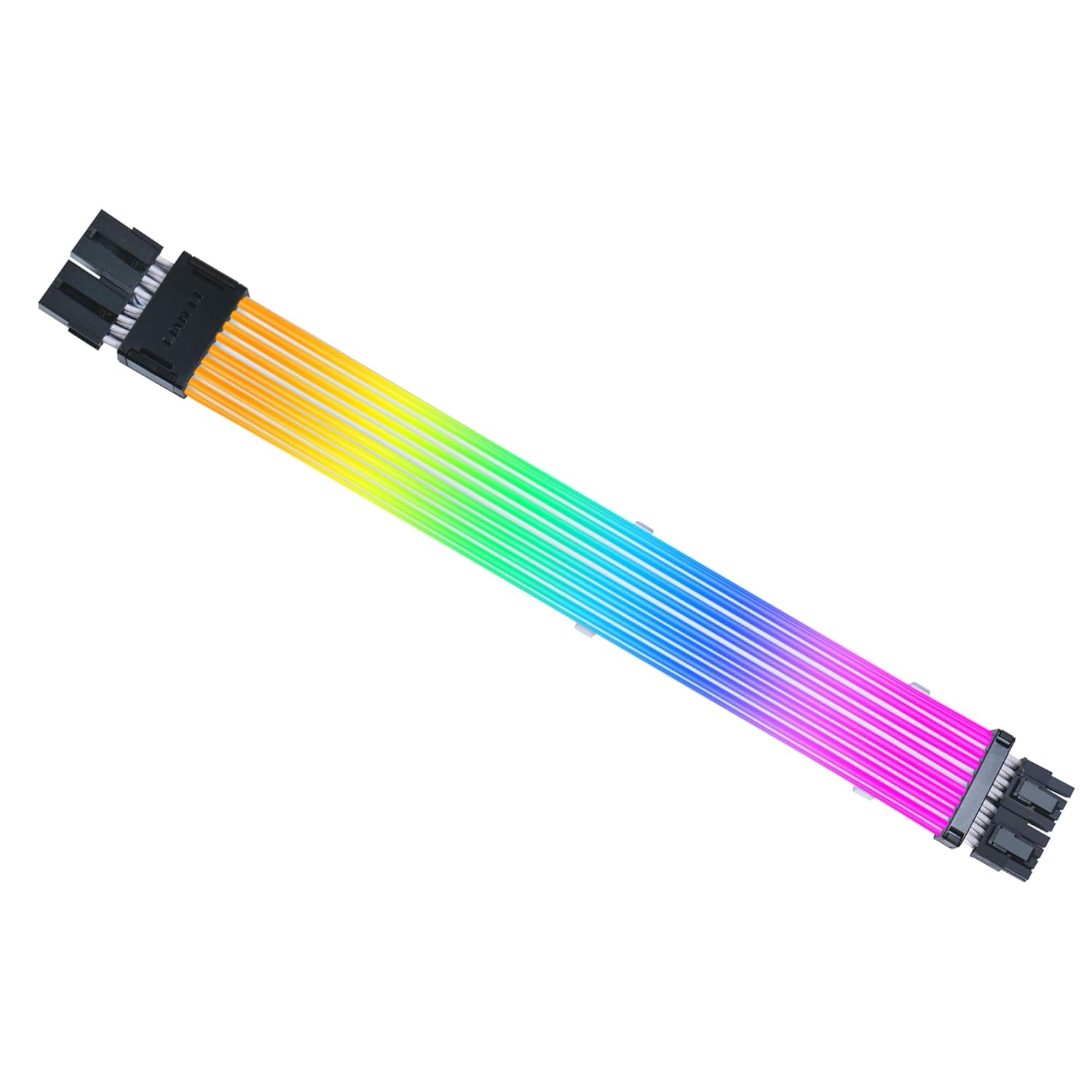 Cable RGB Lian Li Strimer Wireless 8 Pin (PW8-1W) — Extensión de Poder Addressable RGB con Control Inalámbrico 2.4 GHz