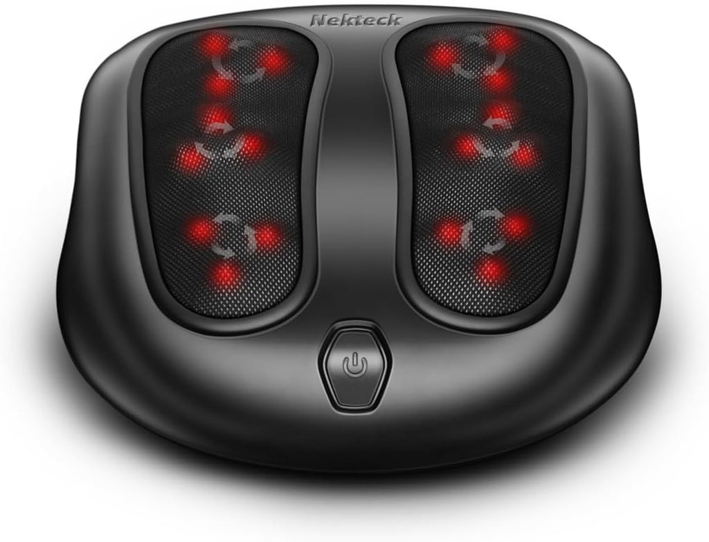 Masajeador de Pies Electrico Shiatsu con Calor Nekteck | Para Fascitis Plantar