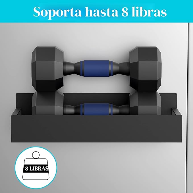 HuggieGems - Organizador magnético de almacenamiento de especias de metal para refrigerador y horno, paquete de 4, color negro