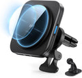 Cargador Inalámbrico Magnético ESR para Carro MagSafe 15W - Soporte Teléfono Ventilación Tablero para iPhone Air 17 Pro Max 16 15 14 13 12, Galaxy S25, Carga Rápida