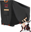 Cubierta para Bicicleta Estatica | Oxford 600D Impermeable | Proteccion Interior y Exterior para Peloton Bike+, Schwinn, NordicTrack S22, Echelon