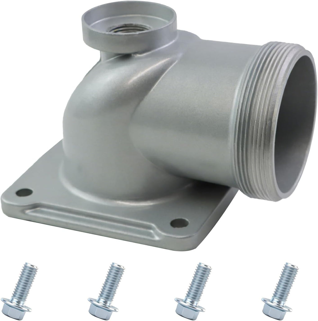 Abliubale Salida Roscada NPT 3'' con 4 Pernos – Repuesto para Bomba de Agua Honda WB30 / WB30XT3A