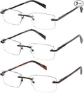 Pack de 3 Lentes de Lectura con Bloqueo de Luz Azul para Hombre | Antifatiga UV400