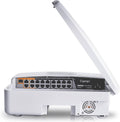 contiene solo 1 pizaSwitch PoE Exterior Cqenpr de 19 Puertos | IEEE802.3af/at/bt | 250W Totales | Alta Potencia | Plug & Play | Sin Gestión | AI Watchdog