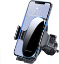 Miracase Soporte de Teléfono para Coche con Clamp Ancho Mejorado | Montaje Metálico con Gancho para Rejilla de Ventilación, Compatible con Fundas Gruesas | iPhone 17/16/15/14/13 y Más