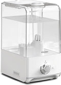 Humidificador Ultrasónico 6.5L | Niebla Fría | 50 Horas | Silencioso 28dB | Luz Nocturna | Blanco