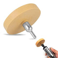 Borrador de Láminas y Coche, Disco de Goma para Quitar Adhesivos, Con Adaptador