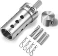 Adaptador Carsupro para Gato de Remolque con Taladro | Eje Universal de 1 y 1/2 Pulgada | Acero Inoxidable 304 para RV, Camper y Bote