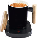 HOWAY Juego de calentador de café y taza, calentador de taza para control de temperatura de escritorio y apagado automático inteligente, 14 onzas, dos temperaturas