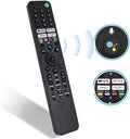 RMF-TX520U para Sony Smart TV y Bravia TV con control de voz | Control remoto de repuesto para Sony 2019-2023 XBR/KD/XR Series, X80J, X85J, X90J, A80J, etc