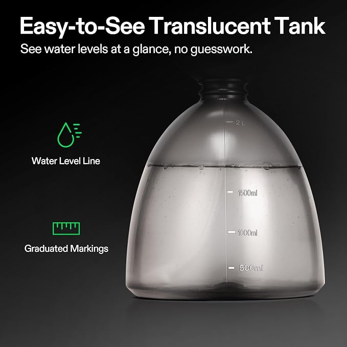 VIVOSUN Pulverizador eléctrico de 70 onzas, botella de spray eléctrica