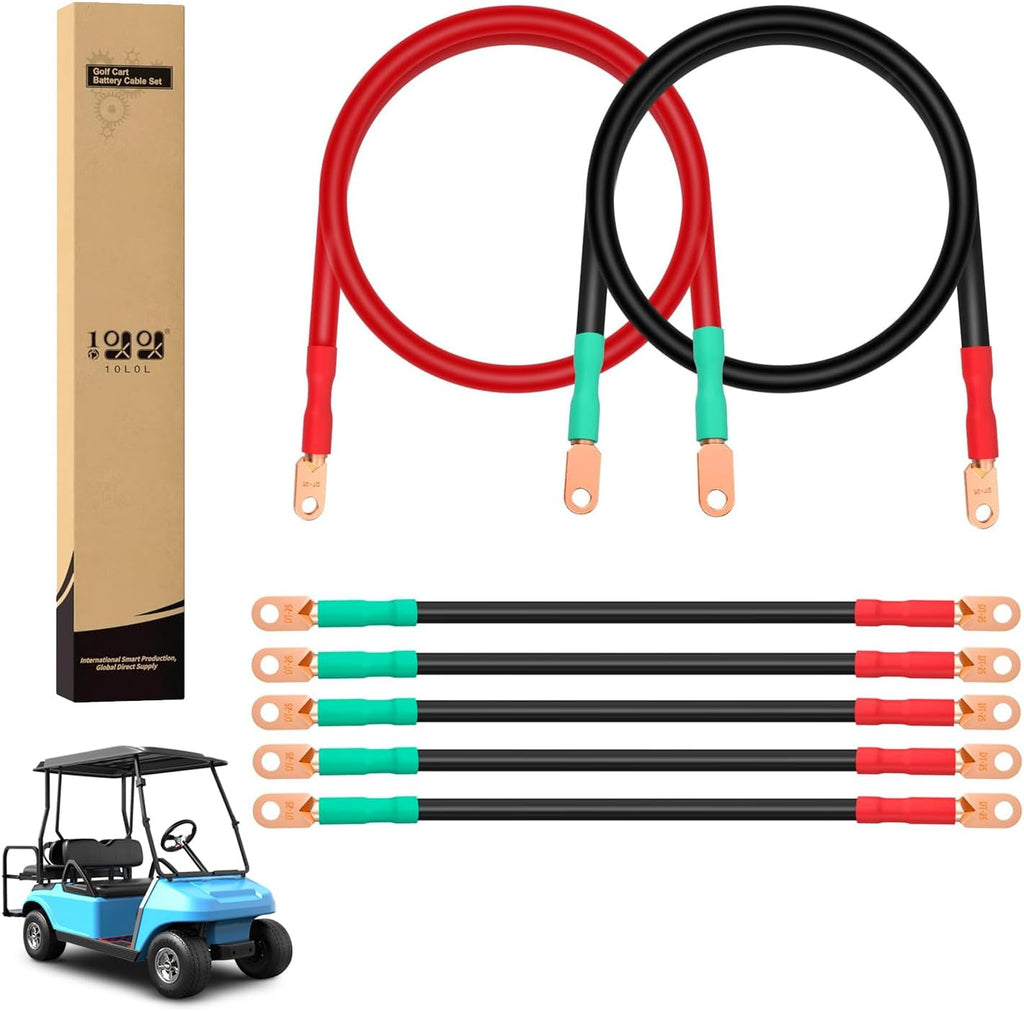 Cables 10L0L 3 AWG para Club Car DS/Precedent 48 V