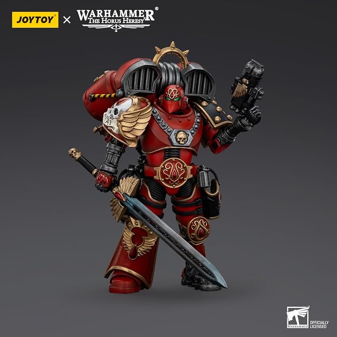 JOYTOY Figuras de acción 1/18 – Warhammer The Horus Herejy Blood Angels Dominion Zephon – 5 pulgadas, modelo coleccionable altamente posable a partir de 15 años