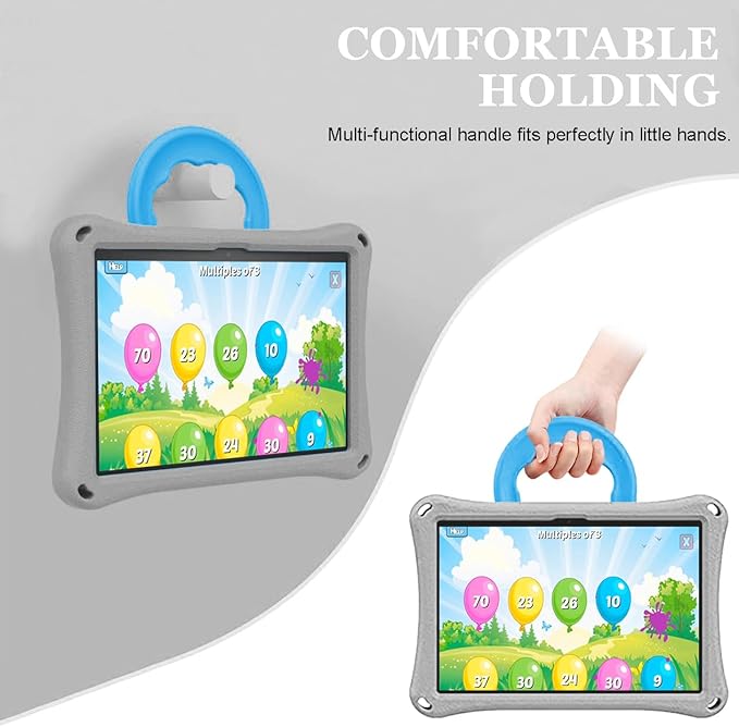Funda Infantil Antigolpes para Tablet 10 Pulgadas DJ&RPPQ – Gris (2021/2023)