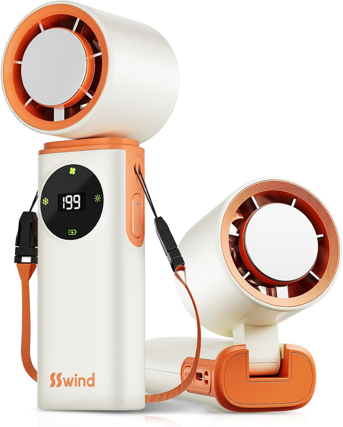 Solo ventilador, sin accesorios: Ventilador portátil SSWind 6000 mAh