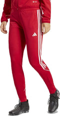 adidas Tiro 23 – Pantalones de Liga para Mujer Talla 2X Color Rojo/Blanco