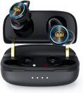 Monster Clarity 101Plus AirLinks Wireless Earbuds - Bluetooth 5.3 In-Ear Headphones with 28H Playtime - Deep Bass, Touch Controls, Water Resistant - Charging Case Included - For Sports & Workouts