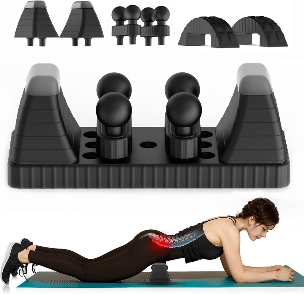 Psoas Release Tool & Hip Hook, Fully Adjustable Hip Flexor Release Tool for QL, Psoas, Back, Hamstring, Glute, Iliacus, and Neck Pain and Deep Tissue Relief - Trigger Point and Myofascial Release Tool