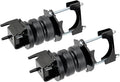 V VELAMEIS 2PCS FR1504E Rear Suspension Enhancement System Kit Rubber Helper Springs for 2015-2024 Ford F150 2WD/4WD - 6000lbs Load Capacity Replaces Rear Air Helper Springs Fit
