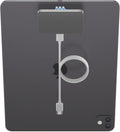 Cargador inalámbrico magnético para iPad Pro 11 (1.ª/2.ª/3.ª/4.ª generación), iPad Air 11 (M2/M3) y iPad Air 10.9 (4.ª/5.ª generación), carga rápida de 18 W, base de carga inalámbrica de aleación con conector inteligente y cable USB-C.