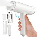 KEENSTAR Steamer for Clothes, Portable Handheld Garment Steamer, 1500W 2 in 1 Fabric Wrinkles Remover, 30-Second Fast Heat-up, 250ml Detachable Water Tank, Steam Iron for Home and Dorm (120V Only)