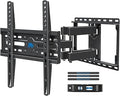 Mounting Dream Soporte de pared para TV para televisores de 32 a 65 pulgadas, montaje con giro e inclinación, soporte de movimiento completo con brazos duales articulados, se ajusta a espárragos de 16